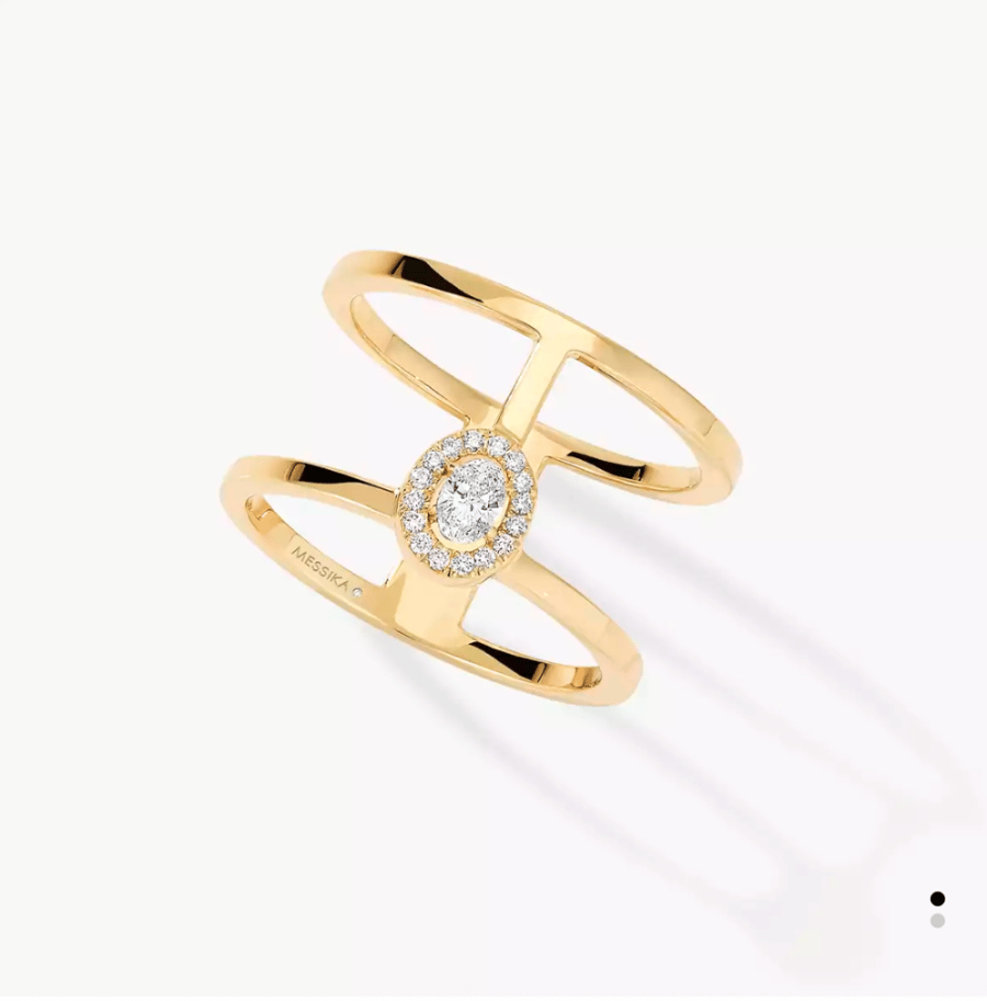 Glam'Azone  خاتم الماس ذهب