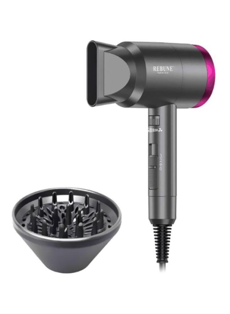 REBUNE Professional Hair Dryer 1800W with Diffuser