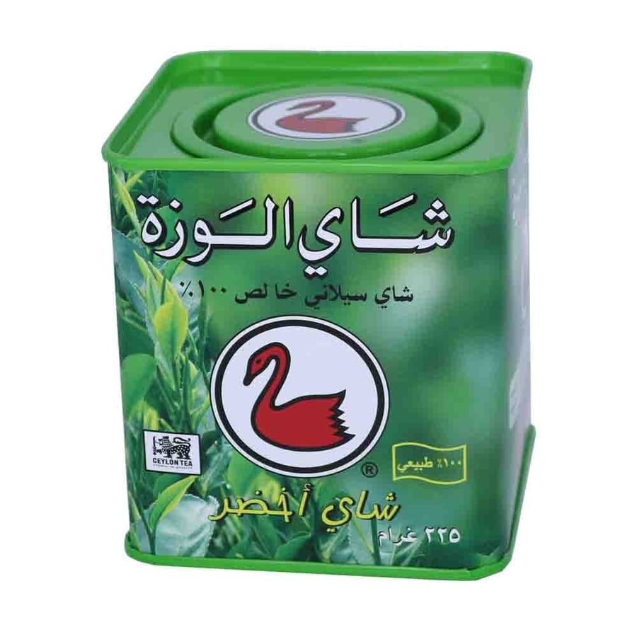 شاي الوزة اخضر علب  225 جم شد 24