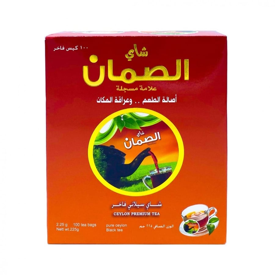 شاي الصمان علاقي 100 شد 24