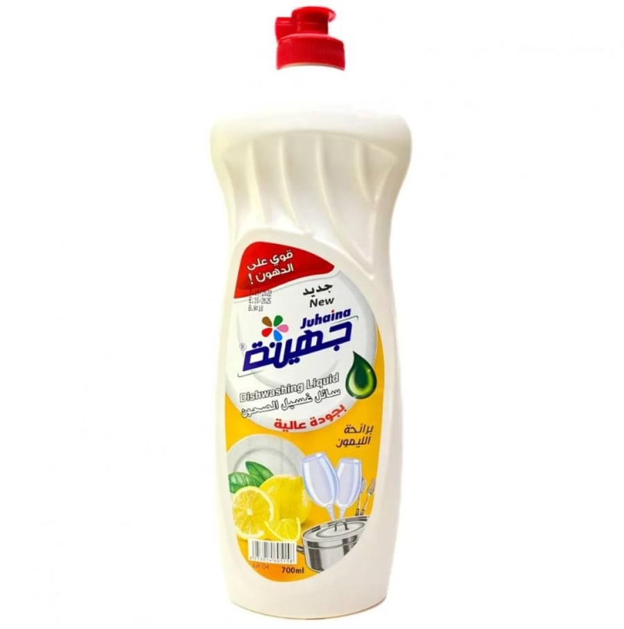 Dish soap lemon Juhayna 1 liter pack of 12