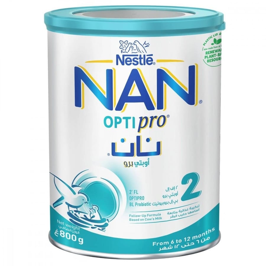 حليب اطفال نان رقم 2 800 جم شد6