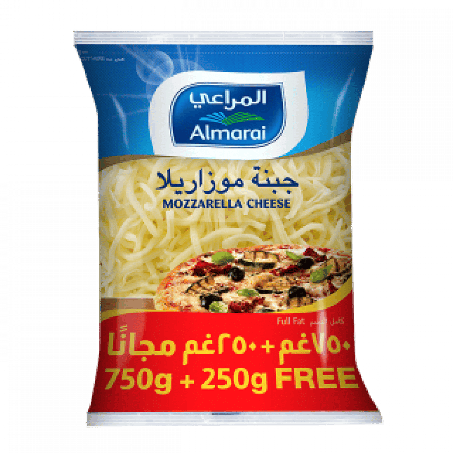 جبن المراعي موزاريلا 900جم شد 6