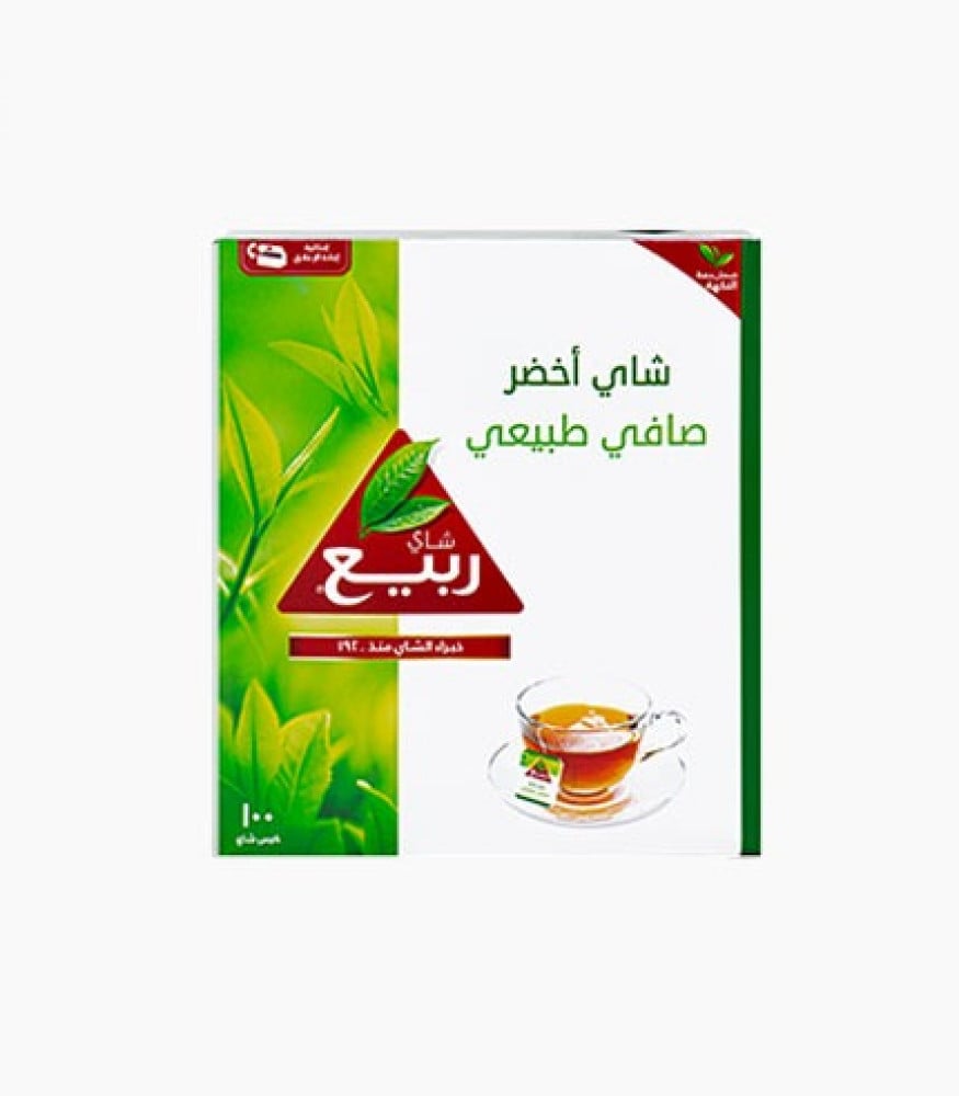 شاي الربيع اخضر علاقي 100 شد 12