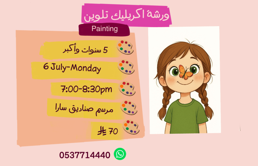 Painting 7:00-8:30pm  Monday