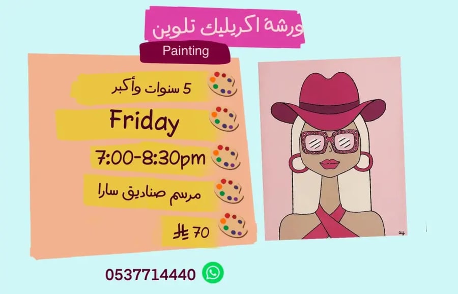 Painting 7:00-8:30pm Friday
