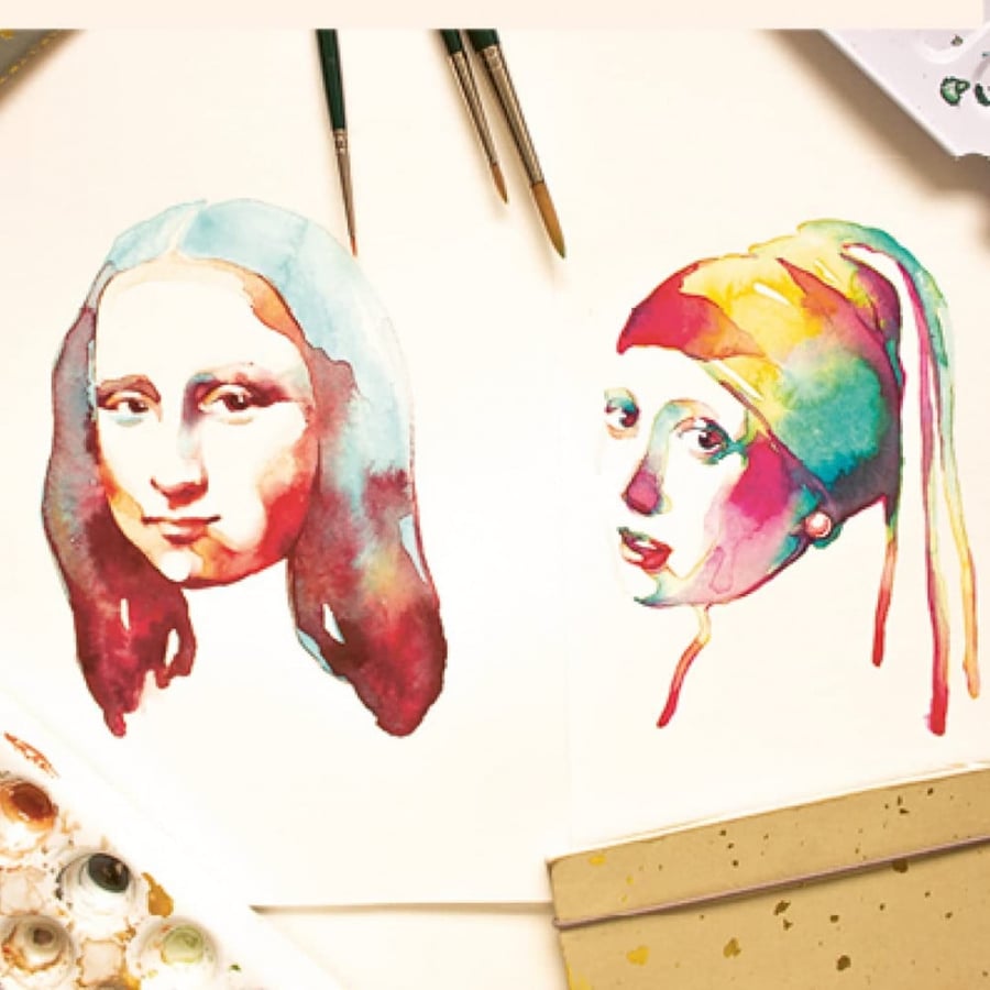 Watercolor Portraits