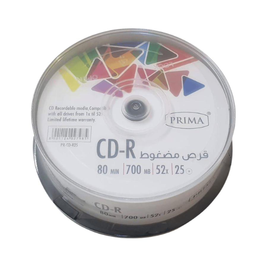 قرص مضغوط CD-R بريما 700MB