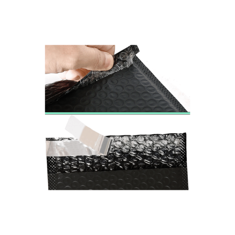 10 black color envelopes 36×26 cm