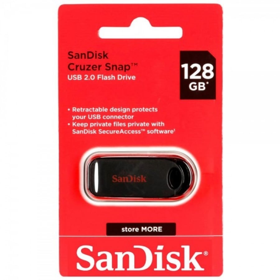 فلاش يو اس بي SanDisk 128 قيقا بايت USP FLASH DRIVE المتجر التعليمي