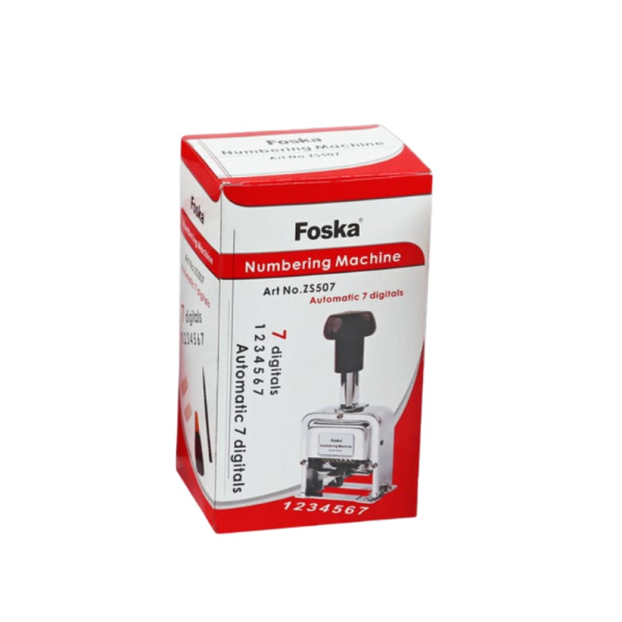 ختم ترقيم 7 خانات FOSKA