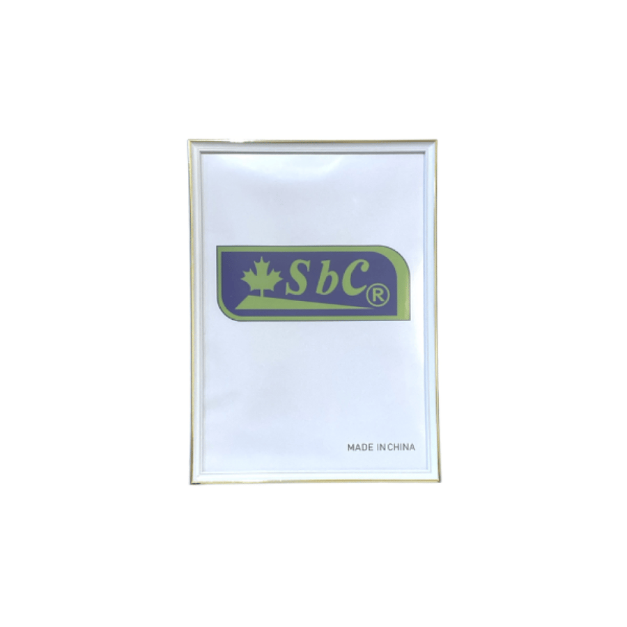برواز شهادات وصور إطار خشبي A3 أبيض SBC المتجر التعليمي