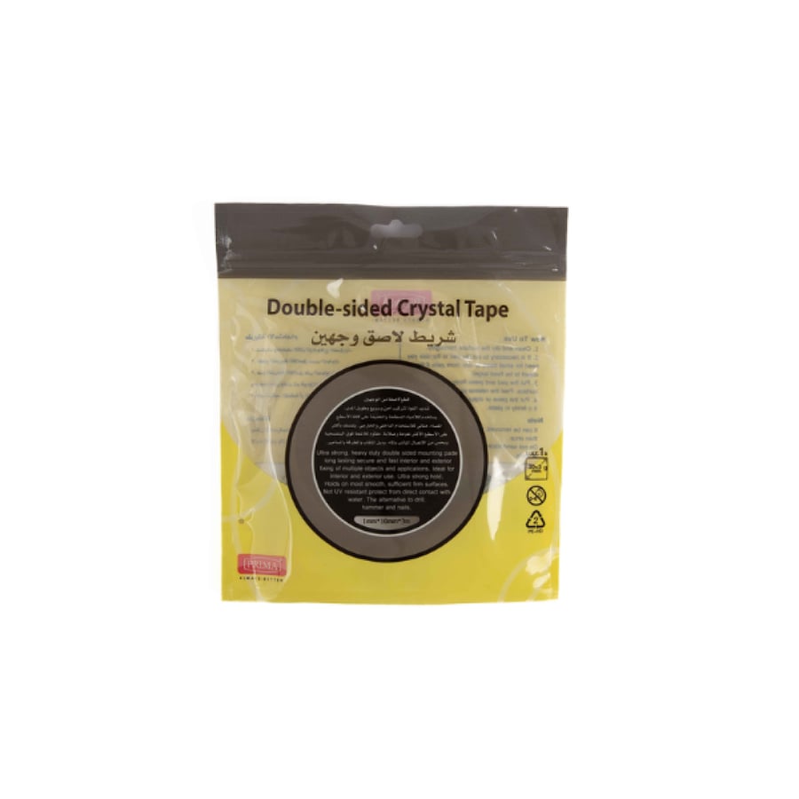 Double-sided transparent adhesive tape roll Prima