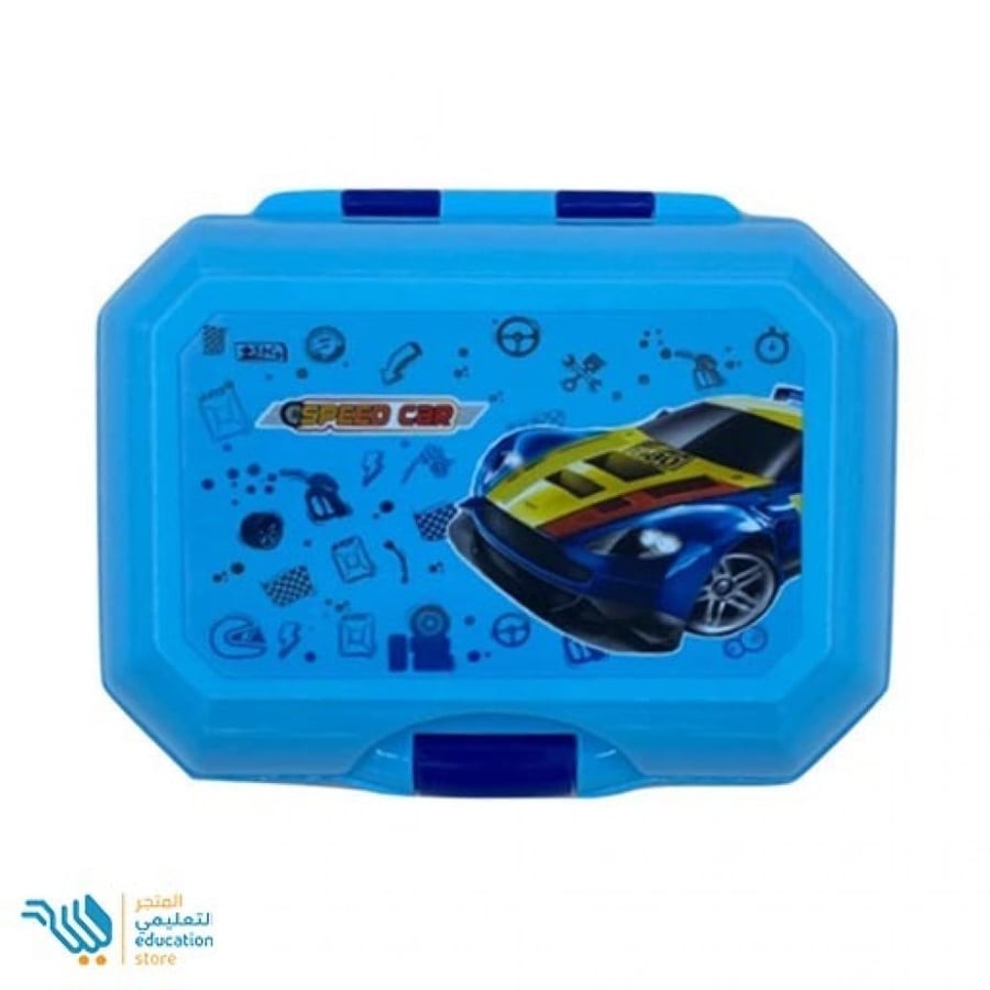 علبة طعام بلاستيكية SPEED CAR