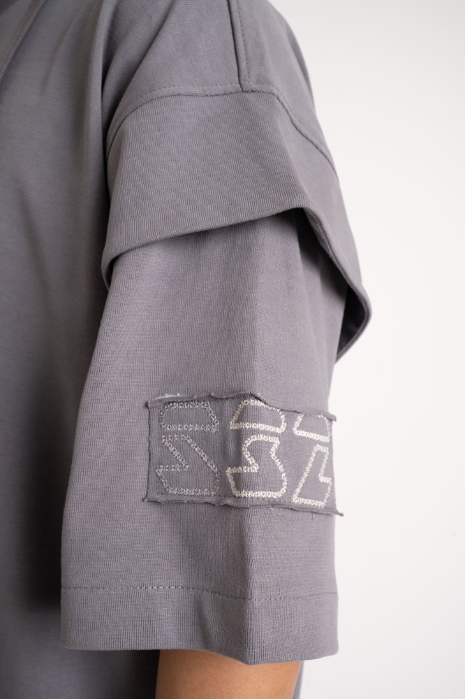 Gray Vintage T-shirt