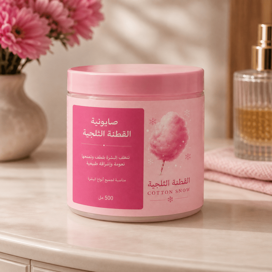 صابونية القطنة الثلجية للتفتيح