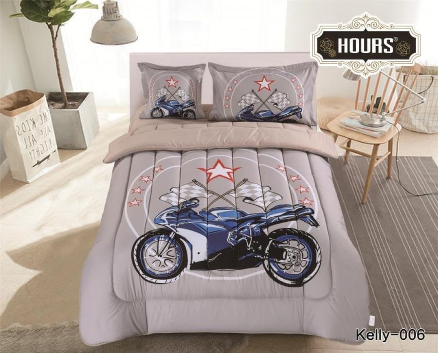 Children's summer bedspread, four-piece set