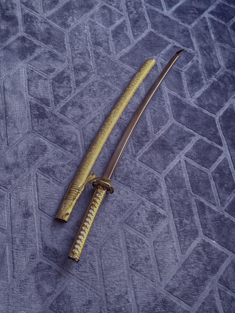 Golden Dragon Katana