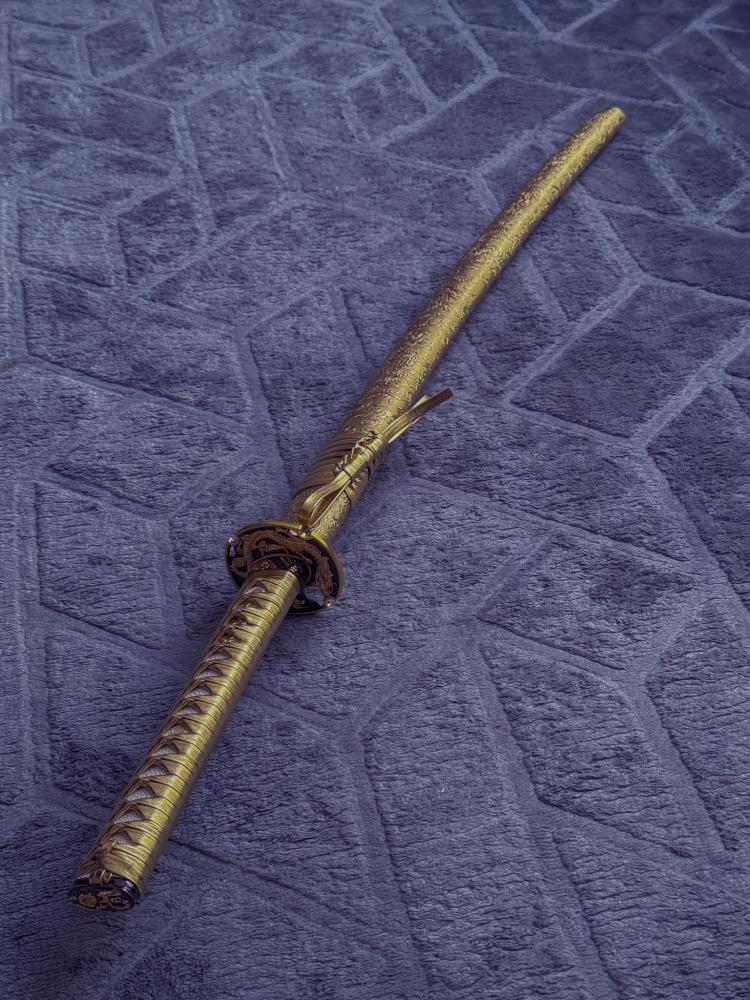 Golden Dragon Katana