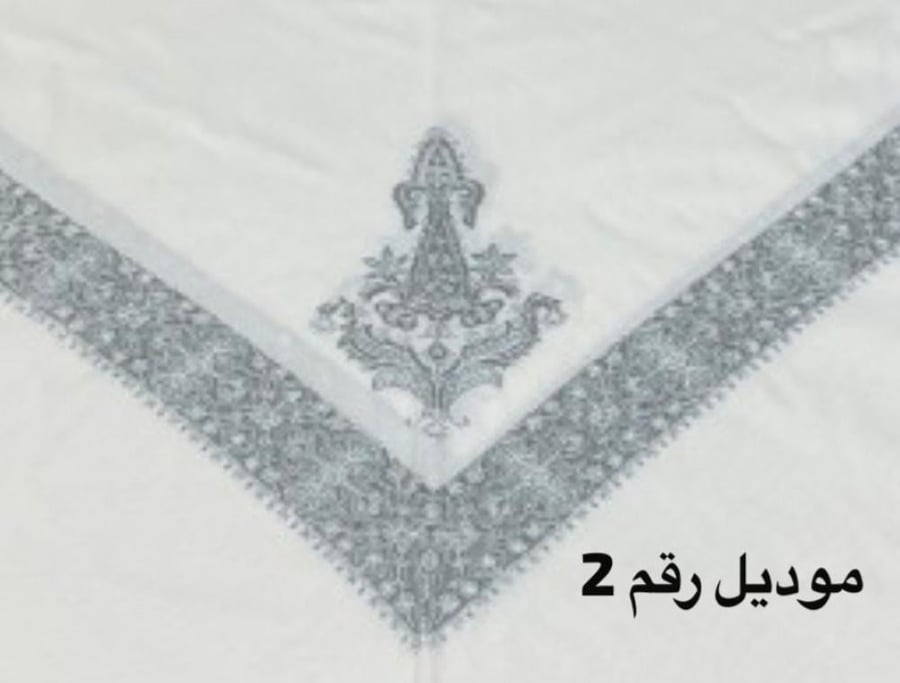 غترة كشميري فاخرة أسياد - تطريز فاخر وخامة ناعمة