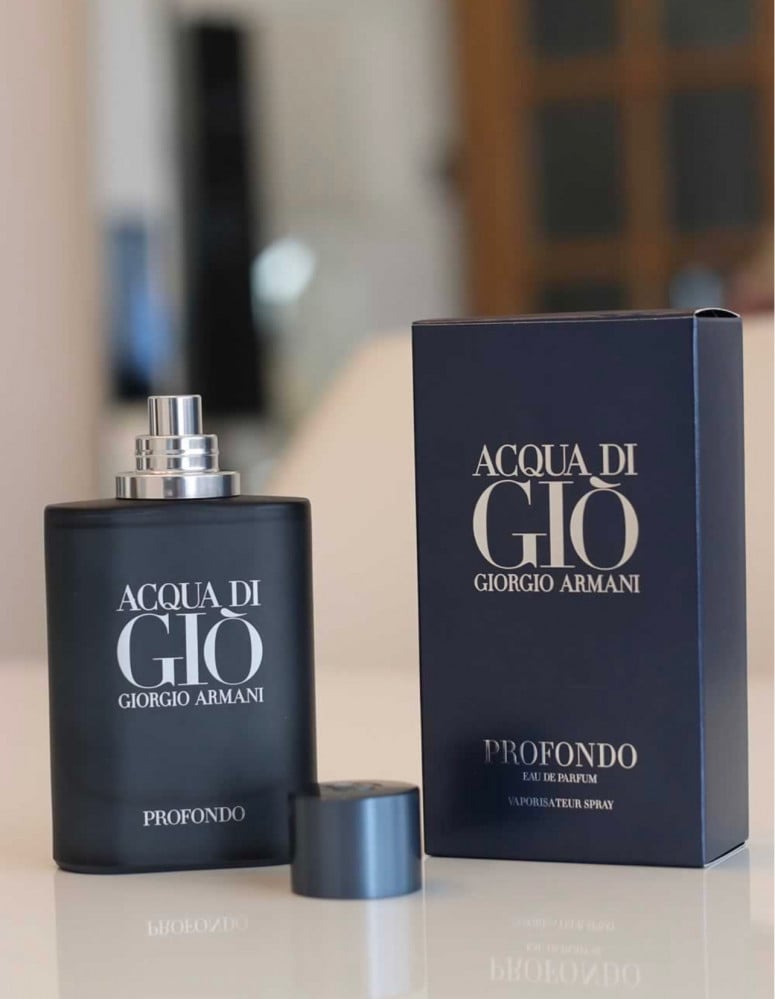 عطر اكوا دي جيو بروفوندو او دي بارفان للرجال من جورجيو ارماني، 75 مل