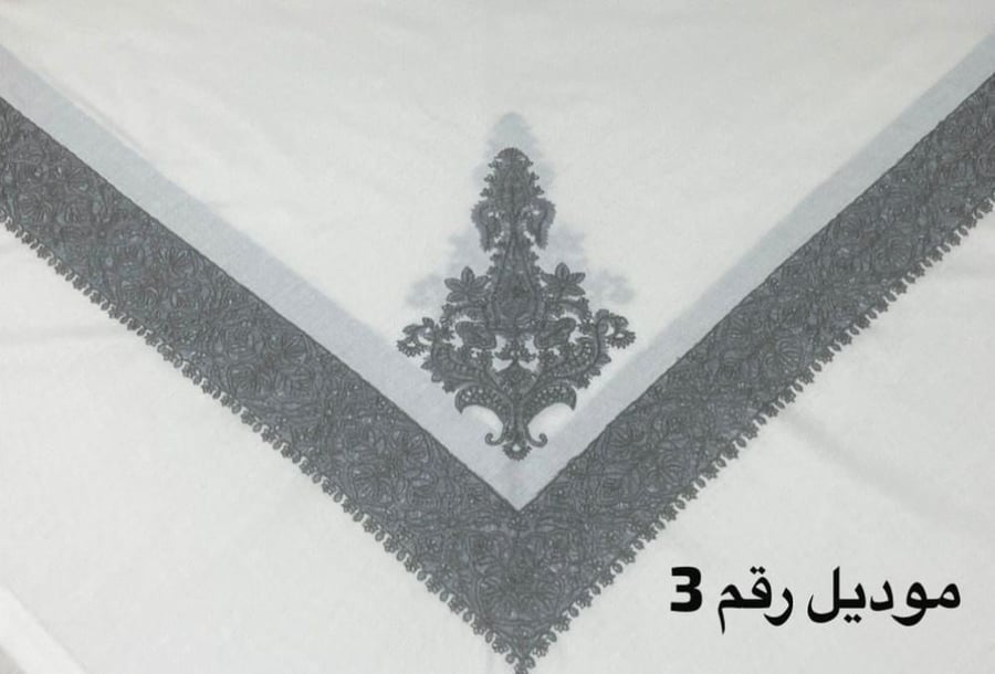 غترة كشميري فاخرة أسياد - تطريز فاخر وخامة ناعمة