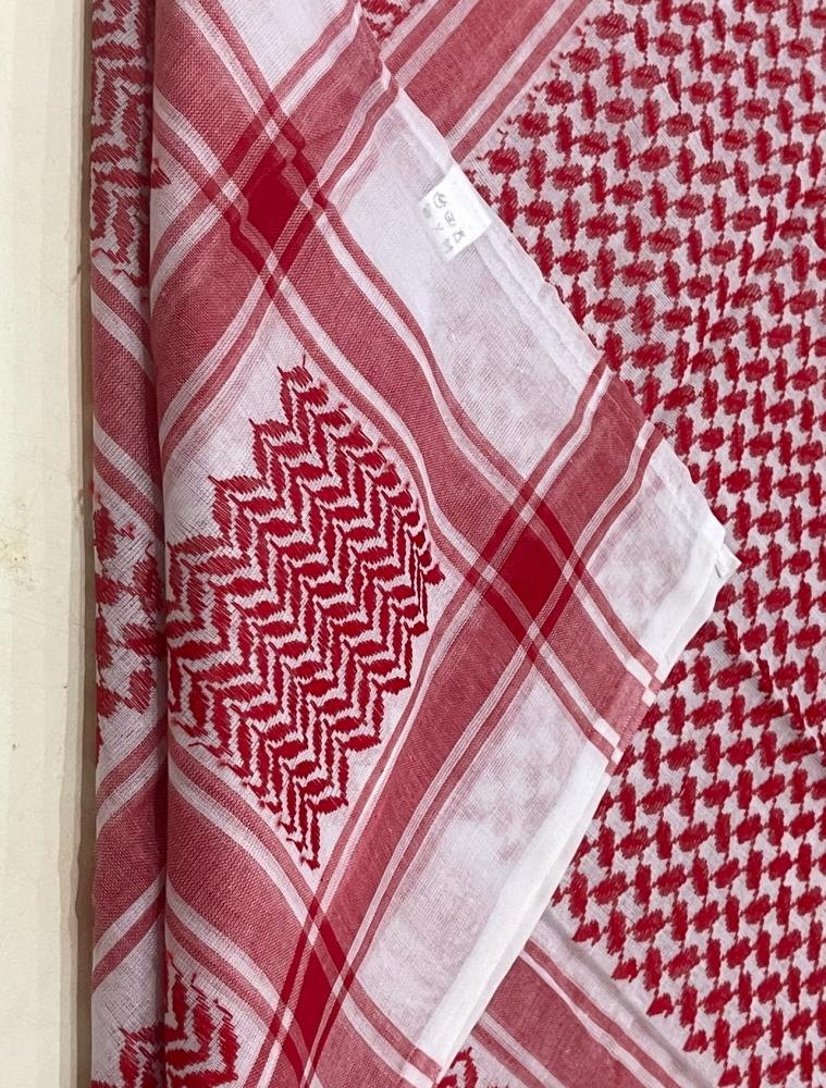 جملة شماغ أحمر مودا بوينت مقاس 58- عدد 20 شماغ