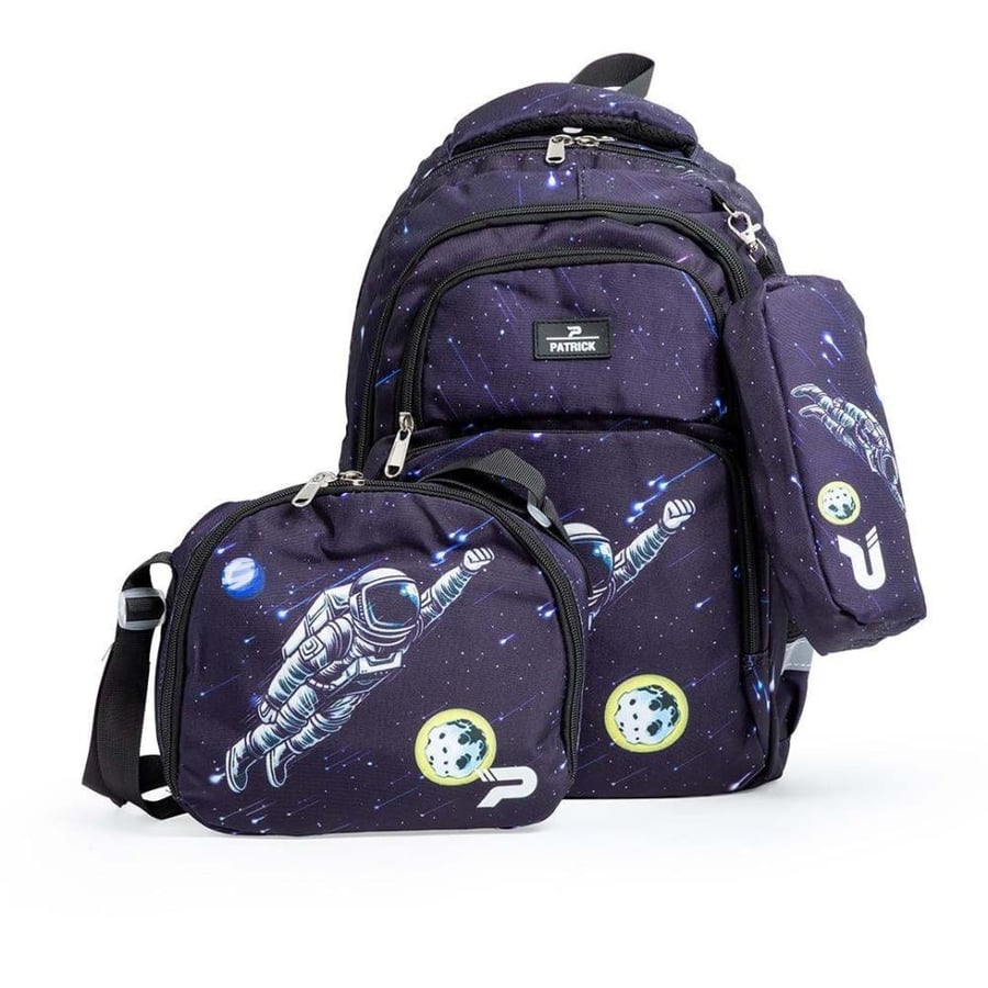 طقم حقيبة ظهر 3في1 للجنسين من باتريك _ BYS-BK26-28 - 41CM