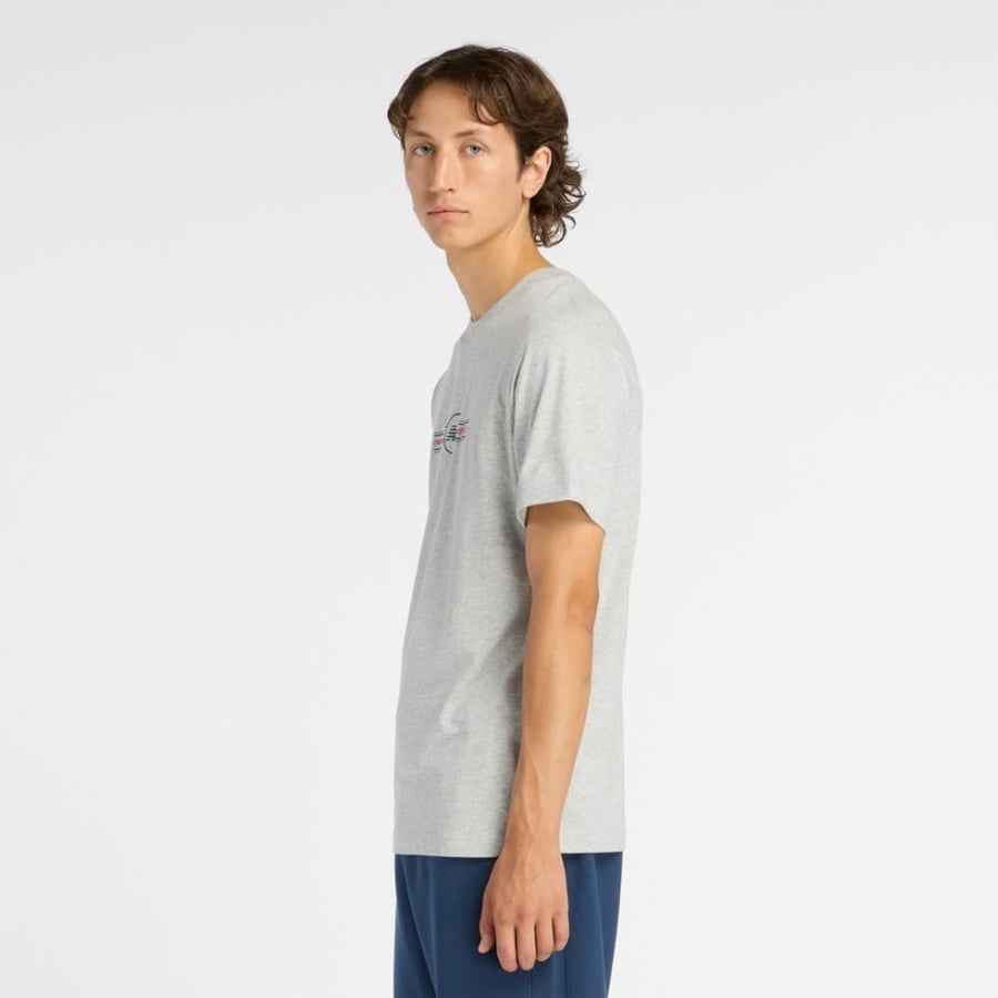 Men's lifestyle T-shirt from New Balance _ MT6148SVAG