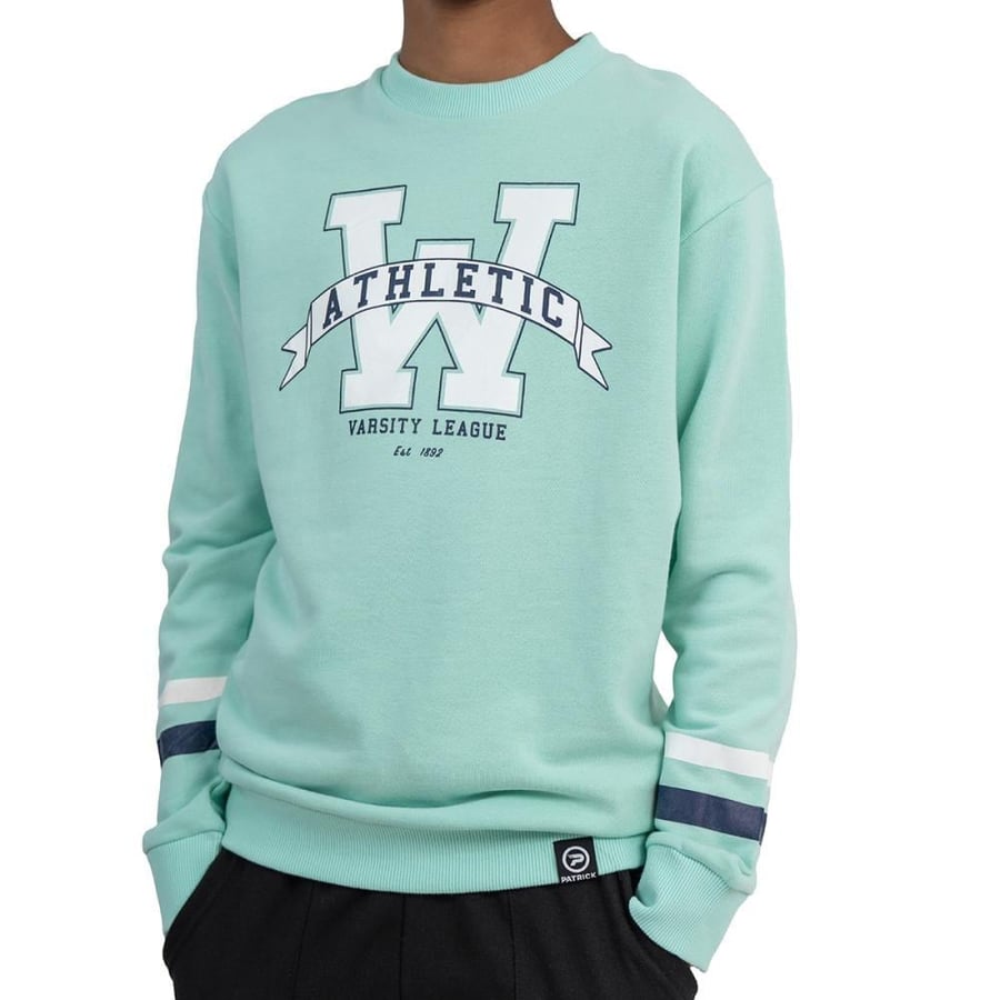 سويت شيرت جري بناتي من باتريك _ AW24-KID-10-A