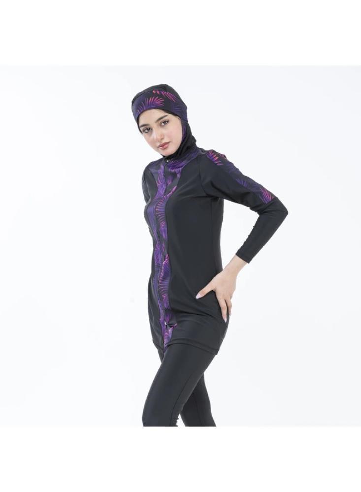 بدلة سباحة نسائي من باتريك _ PW24217-BKPR
