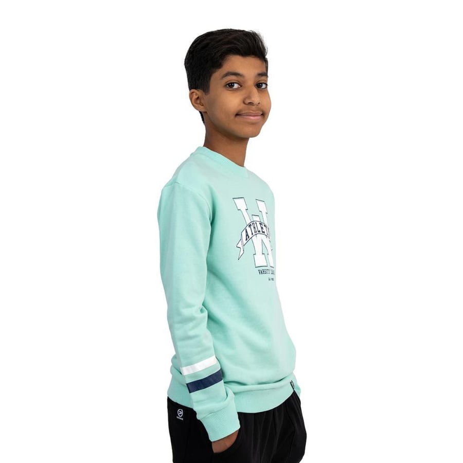 سويت شيرت جري بناتي من باتريك _ AW24-KID-10-A