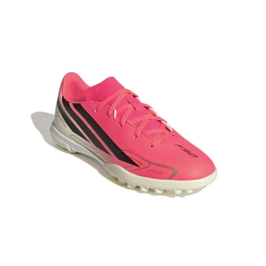حذاء كرة قدم عشب صناعي F50 HYPERFAST CLUB TF J ولادي من اديداس _ KK1366