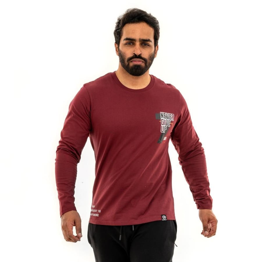تيشيرت كم طويل لايف ستايل رجالي من باتريك _ PTK-JER-05-A