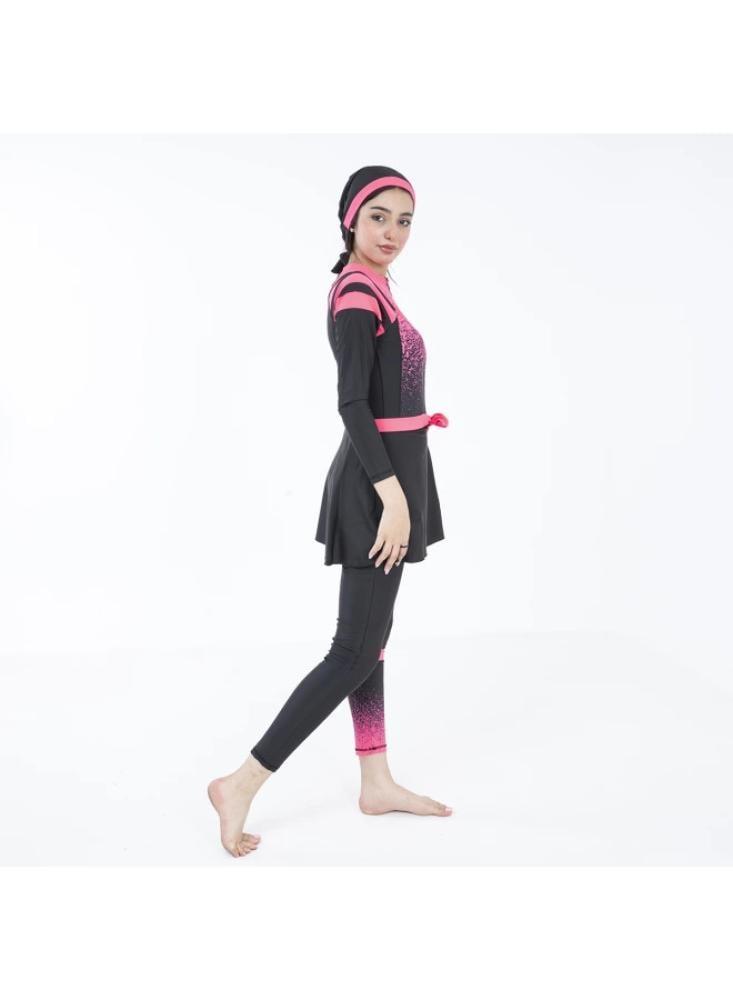 بدلة سباحة نسائي من باتريك _ PW24441-BKPI