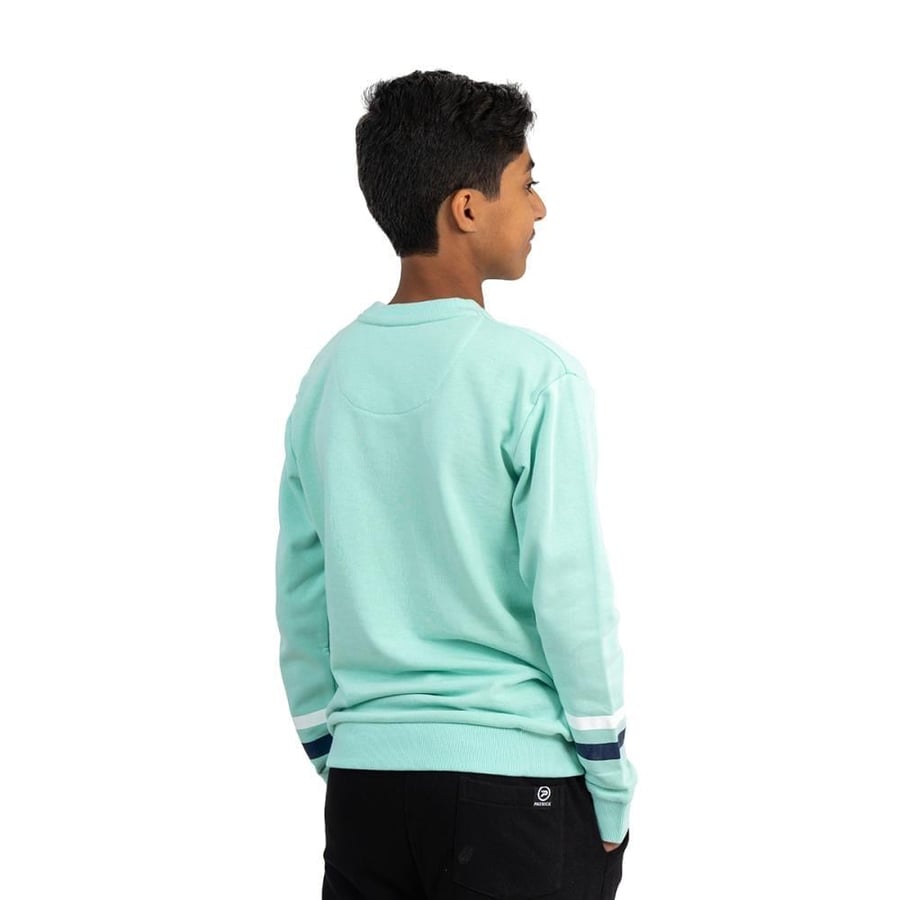 سويت شيرت جري بناتي من باتريك _ AW24-KID-10-A