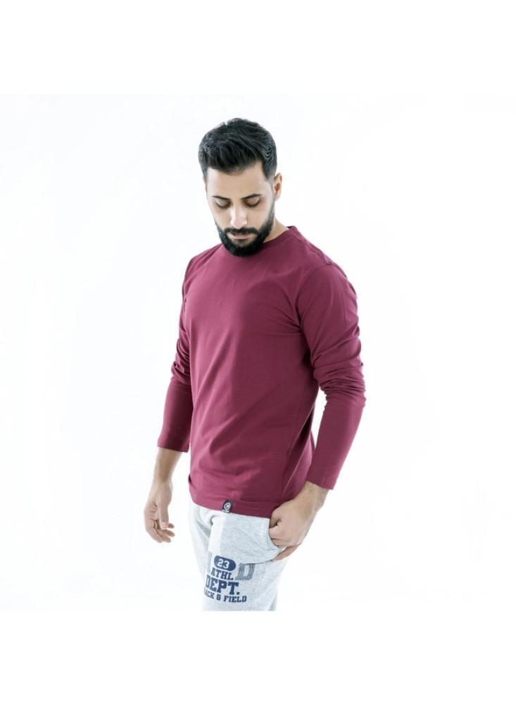 تيشيرت كم طويل لايف ستايل رجالي من باتريك _ AW23-PT-02D
