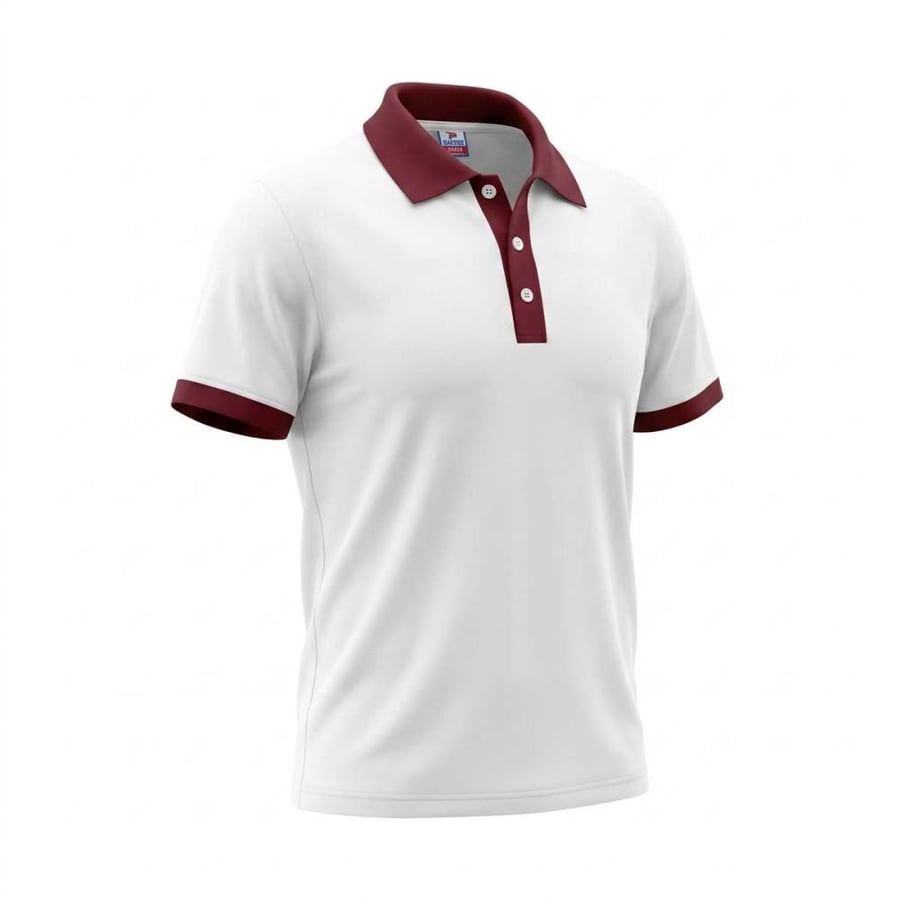 الزي الرياضي المدرسي للمرحلة المتوسطة بنات تيشرت بولو من باتريك _ G-POLO-02WHMAR