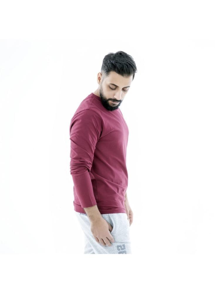 تيشيرت كم طويل لايف ستايل رجالي من باتريك _ AW23-PT-02D