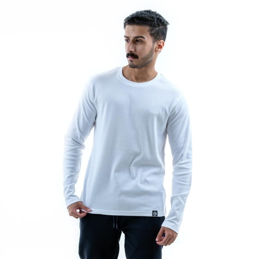 تيشيرت كم طويل لايف ستايل رجالي من باتريك _ PTK-JER-07-A