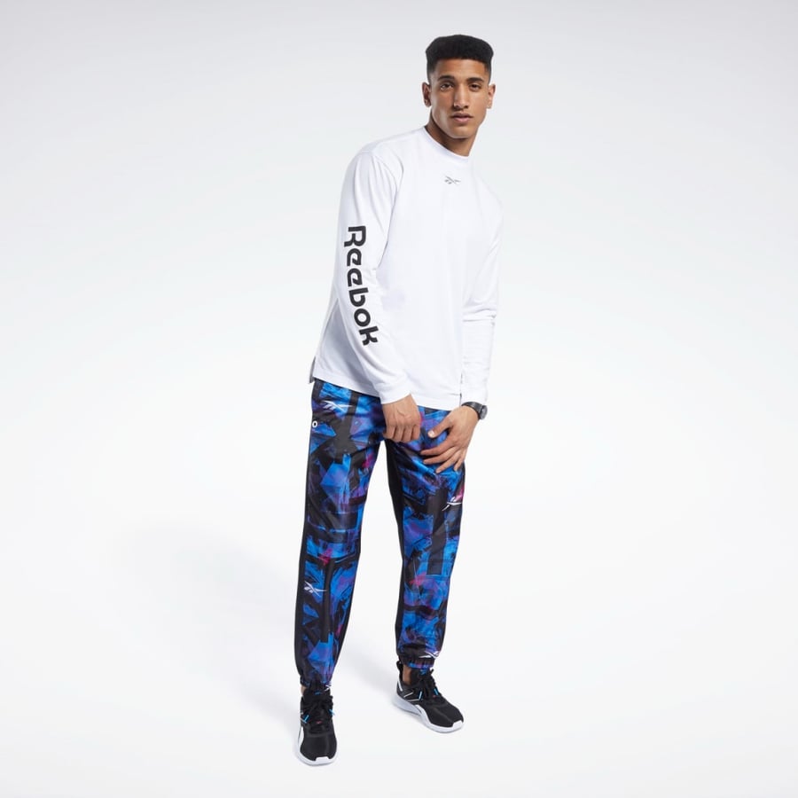 Reebok long sleeve training t-shirt for men