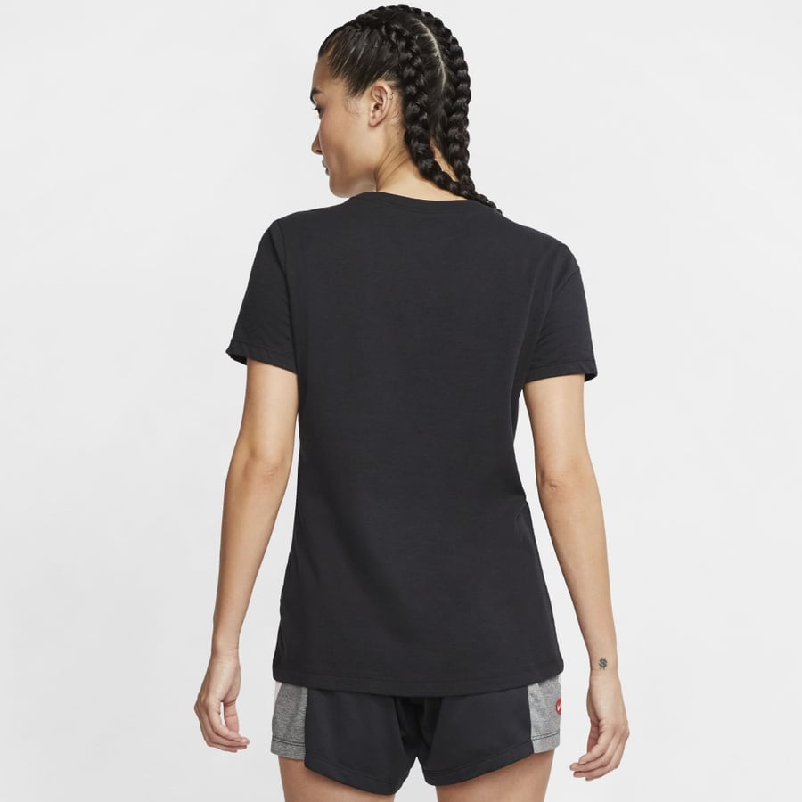 Nike black sports t-shirt for women