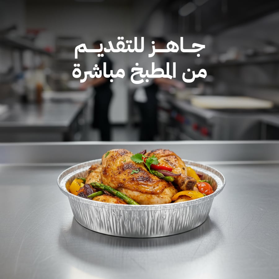 متجر لامينا. طبق المنيوم