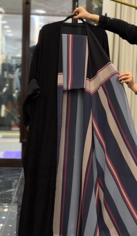 عباية شتوية دبل فيس