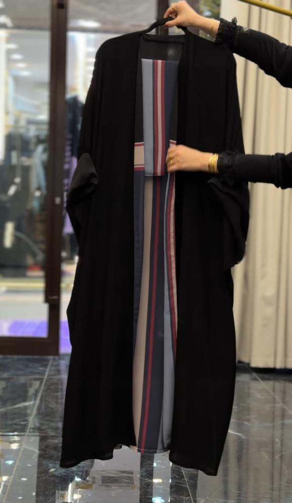 عباية شتوية دبل فيس