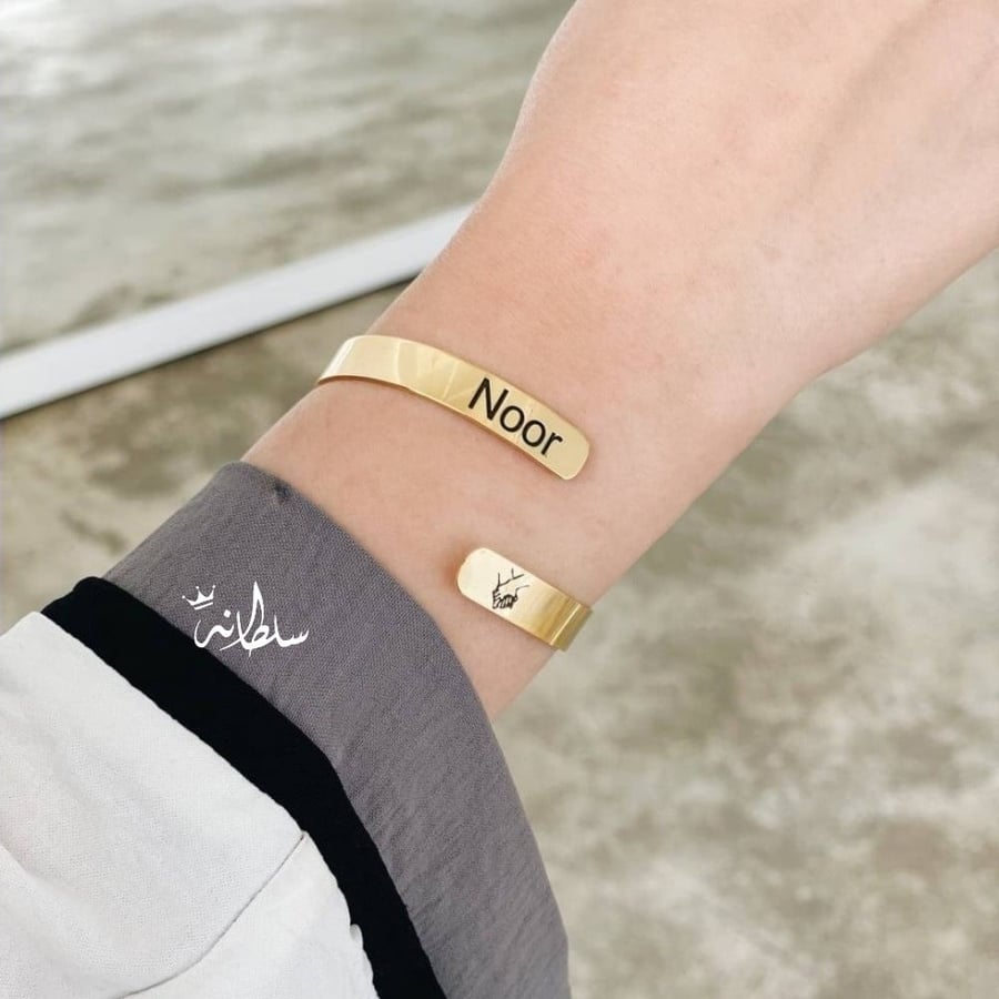 Bracelet with hand design upon request