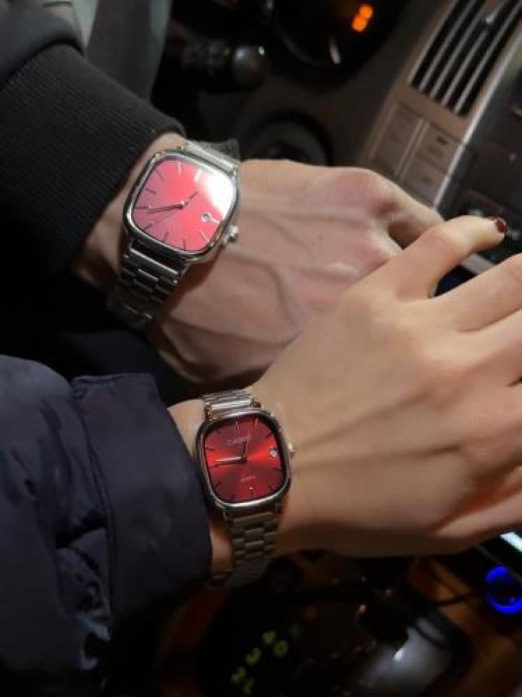 Casio watch red