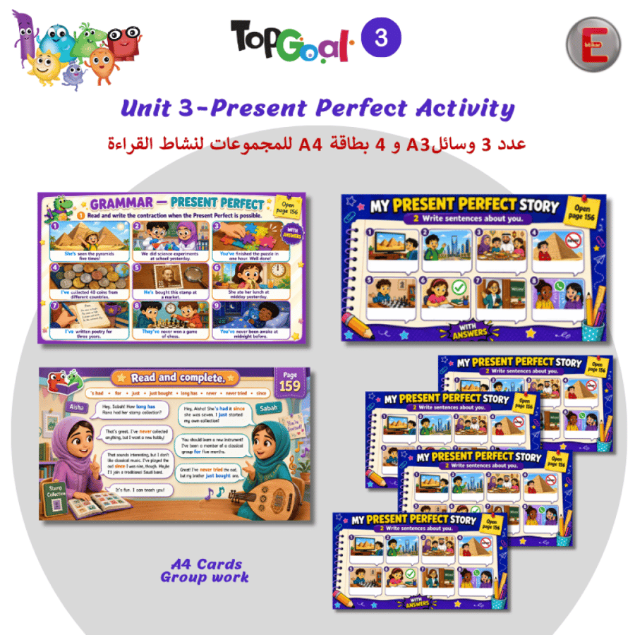Unit 3-Present Perfect Activity