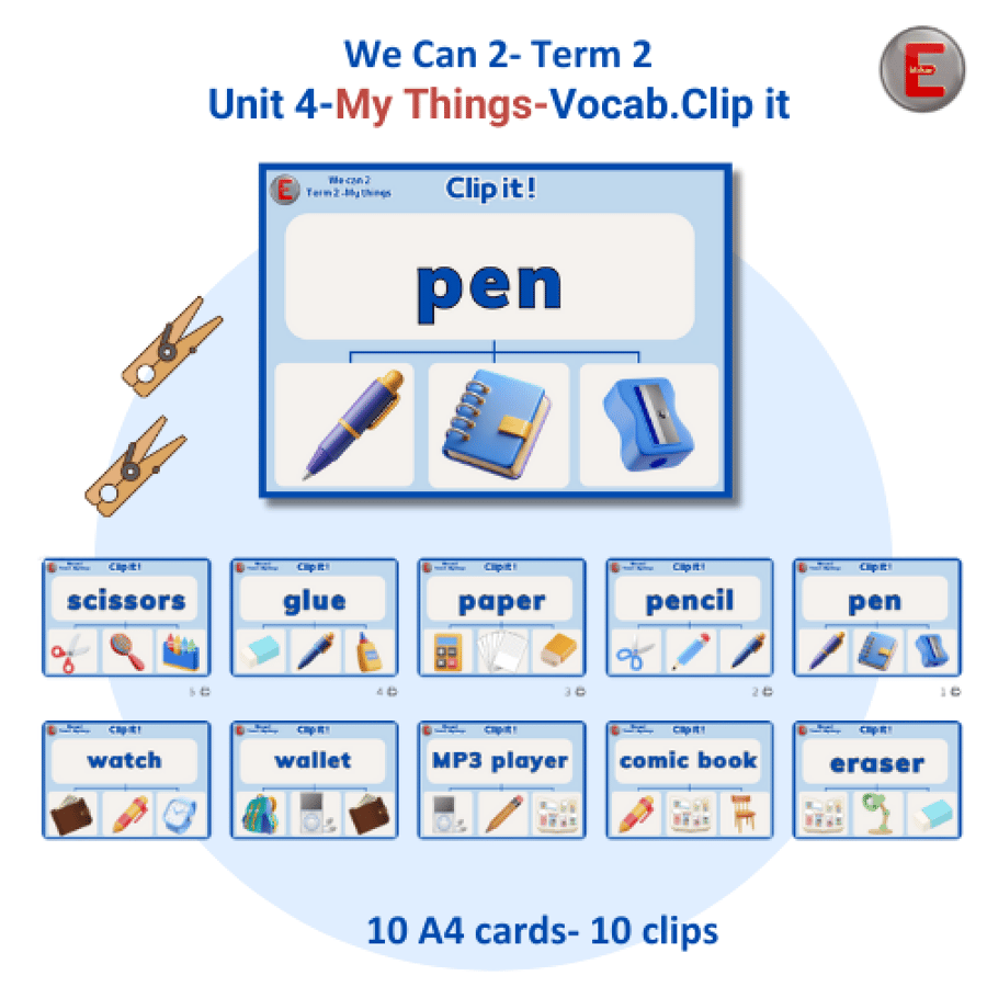 Unit 4-My Things-Box