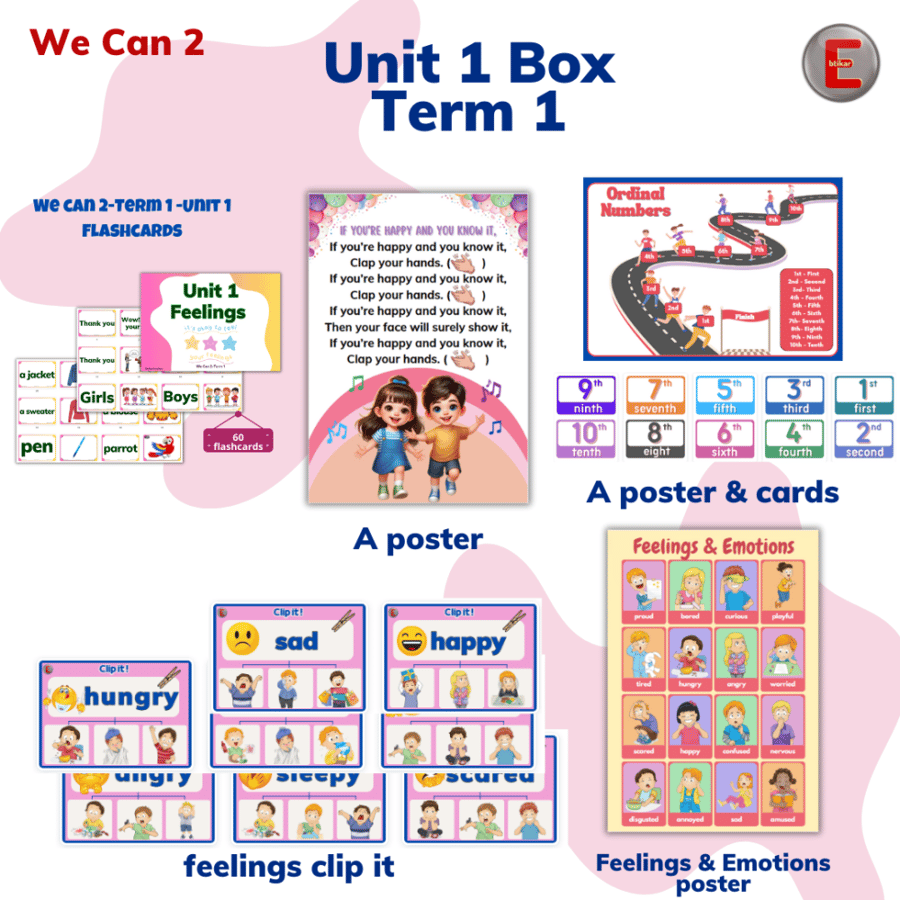 بوكس الأنشطة We can 2-part 1-unit 1